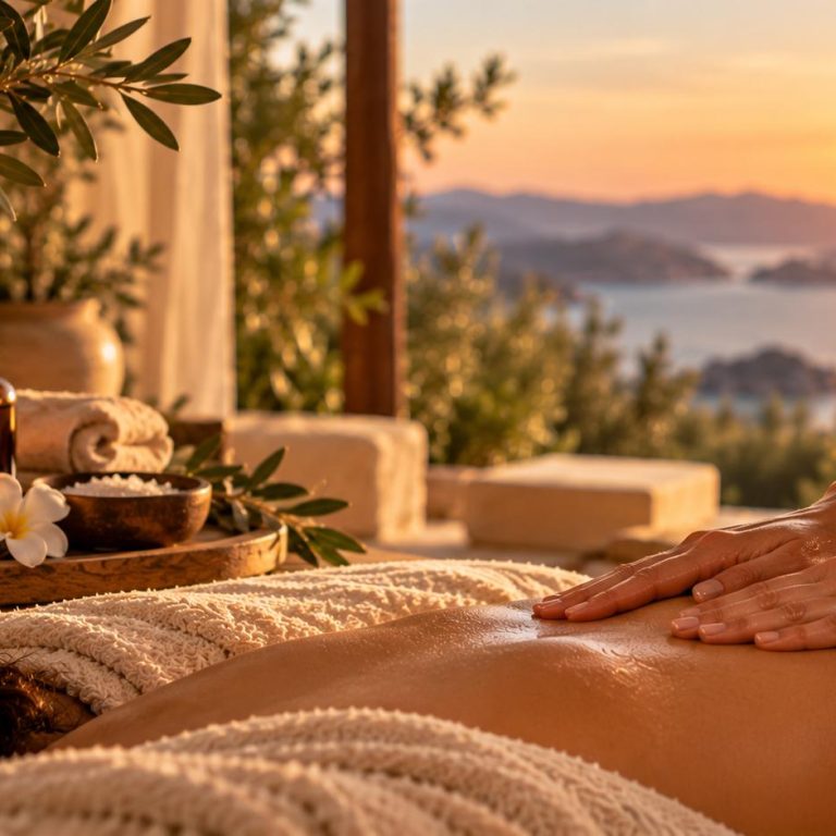 Sunset Serenity Spa Massage